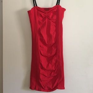 Intimately Free People Red Slip Dress